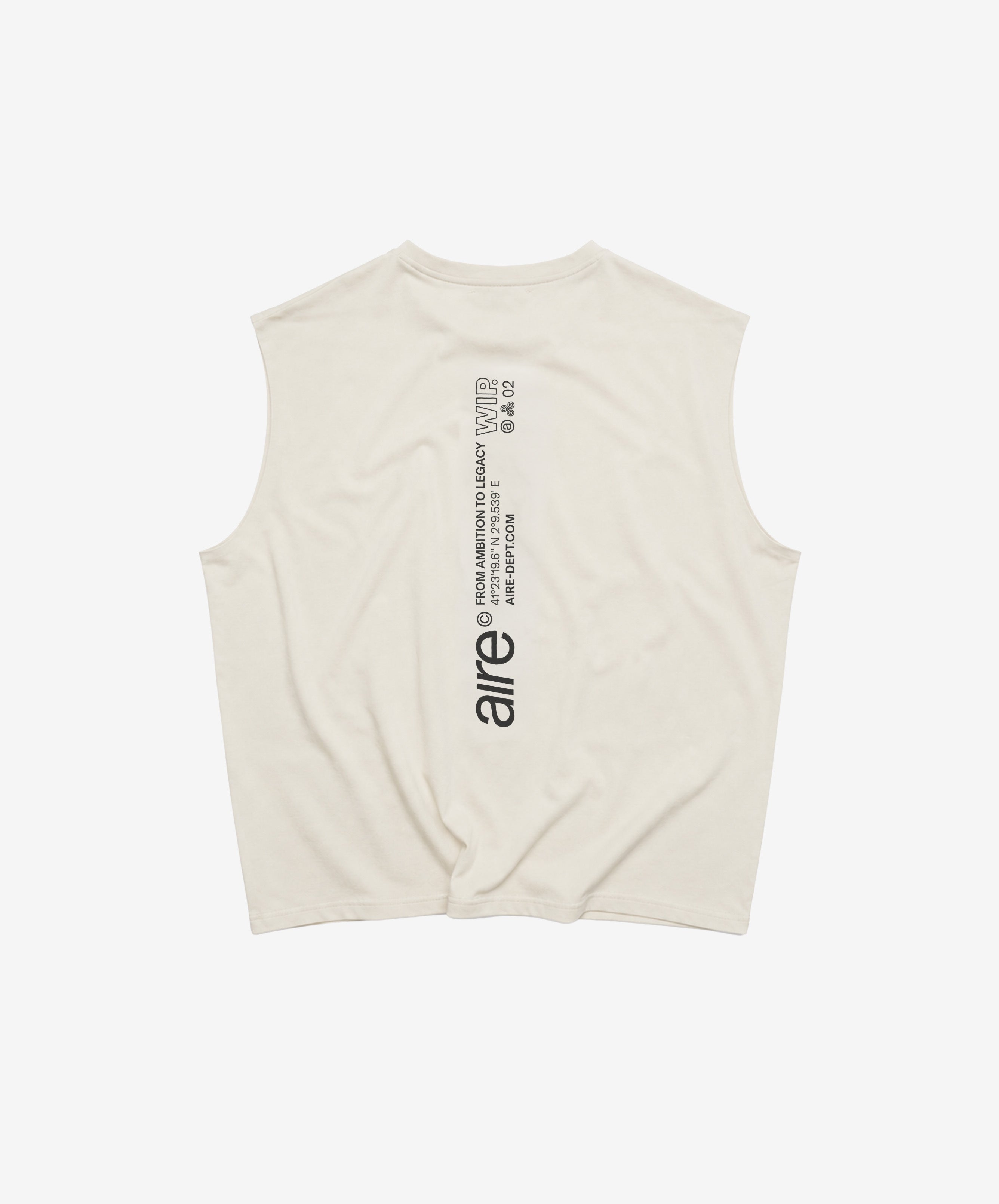 AIRE SLEVELESS V1 - CREAM