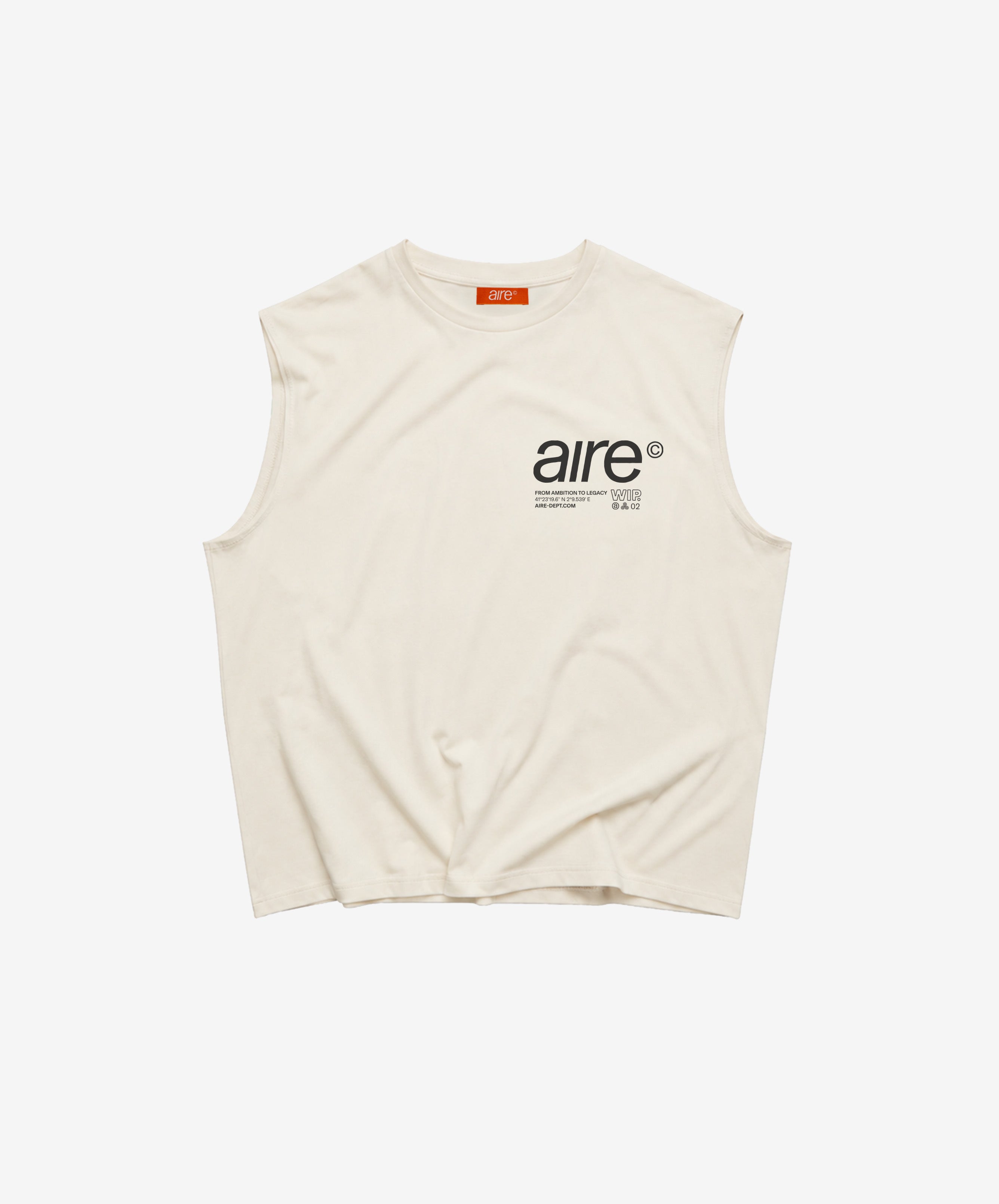 AIRE SLEVELESS V1 - CREAM