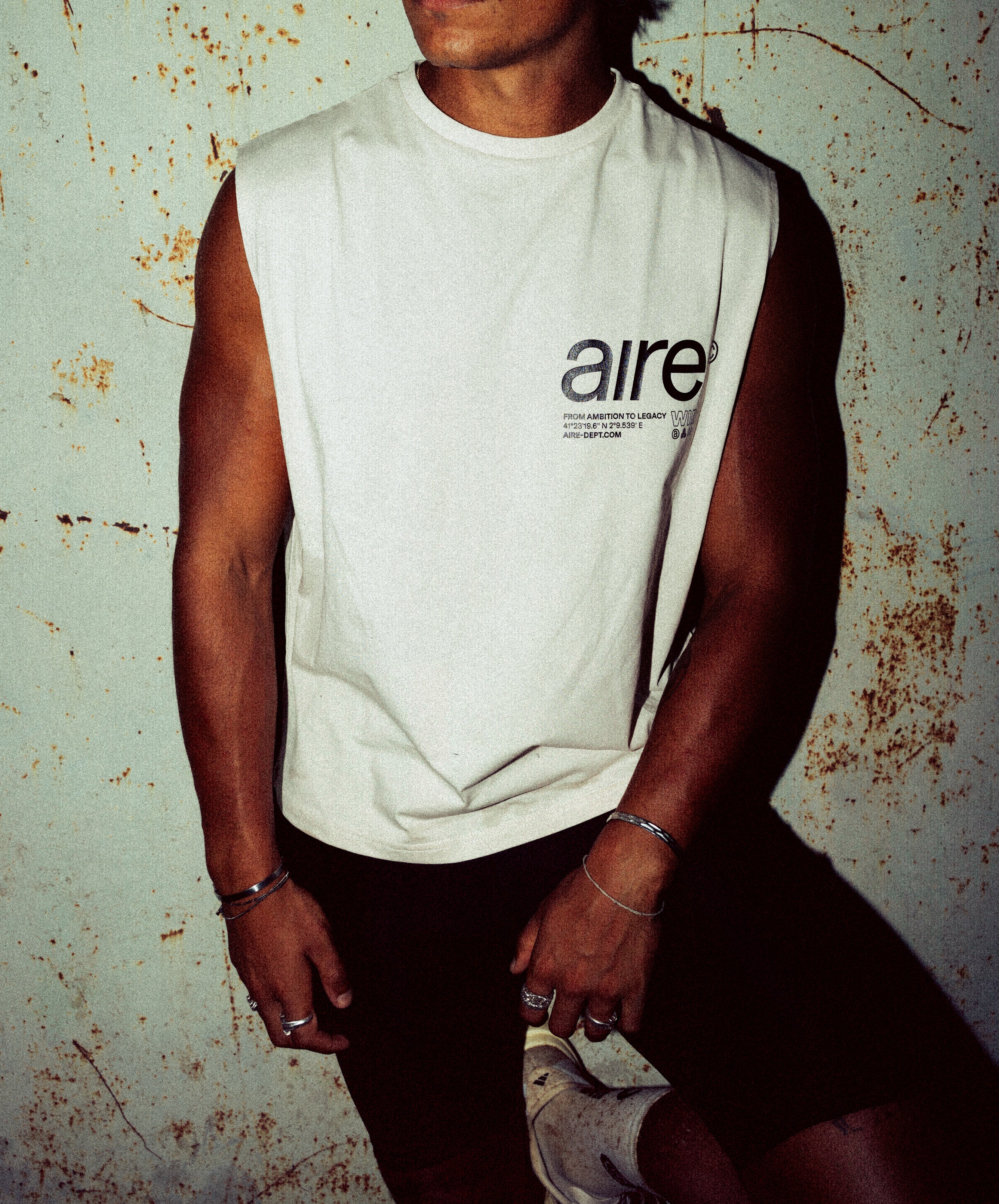 AIRE SLEVELESS V1 - CREAM