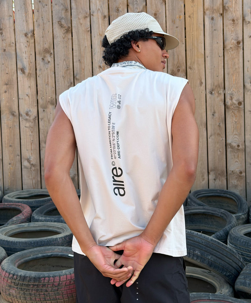 AIRE SLEVELESS V1 - CREAM