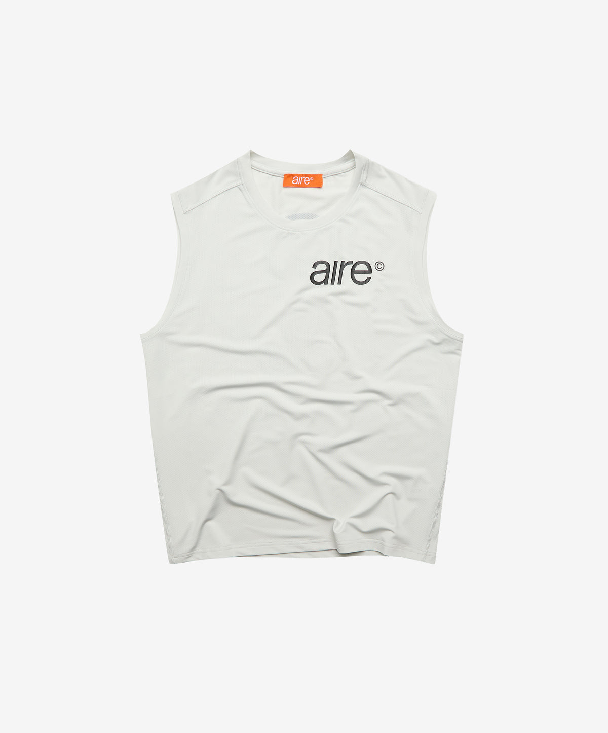SLEEVELESS TRAINING TEE LIGHT GREY