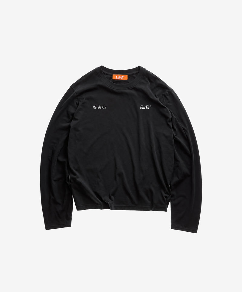 BUILD YOUR LEGACY TRAINING LONGSLEEVE BLACK