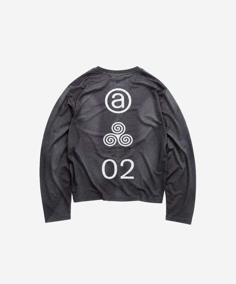 AOP TRAINING LONGSLEEVE BLACK