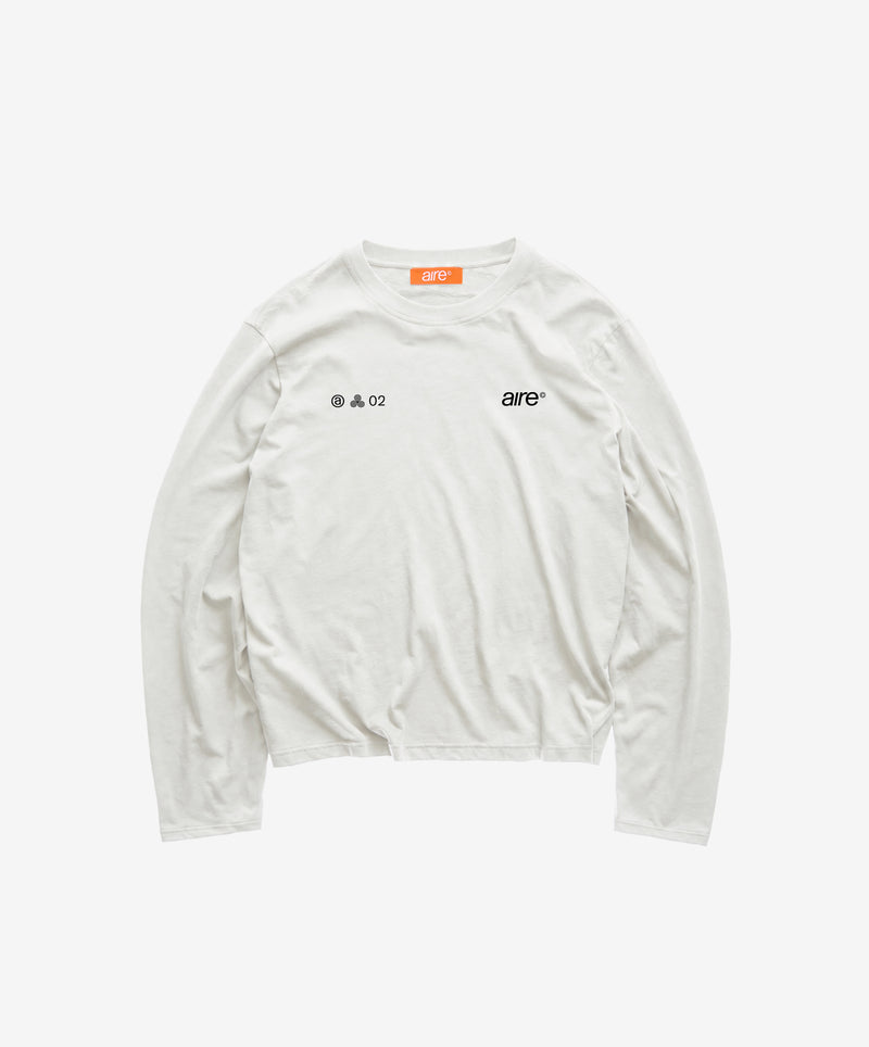 BUILD YOUR LEGACY TRAINING LONGSLEEVE CREAM