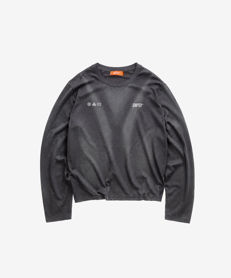 AOP TRAINING LONGSLEEVE BLACK